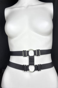 Short Two Strap Two Ring Mid Harness