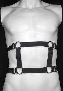 Long Two Strap Four Ring Mid Harness