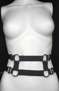 Short Two Strap Four Ring Mid Harness