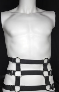 Three Strap Six Ring Mid Harness