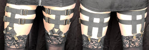 Y-Front Garters with II-Back and 2 Leg Straps